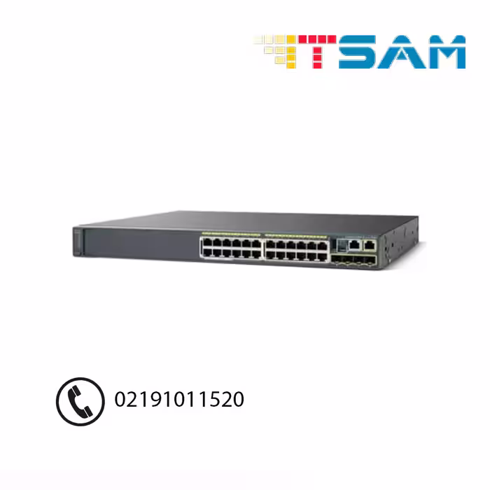 سوئیچ 48 پورت سیسکو مدل WS-C2960S-48LPS-L