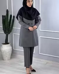 مانتو شلوار اداری هدا مکانیک پرشیا