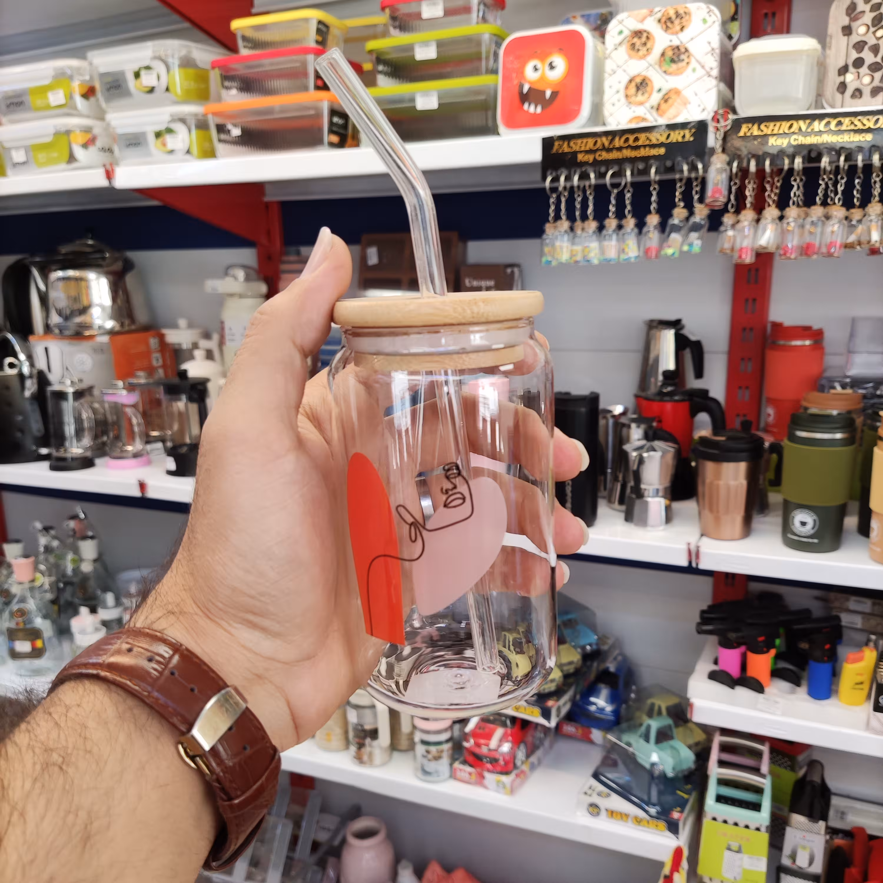 ماگ اسموتی شیشه ای پیرکس 3