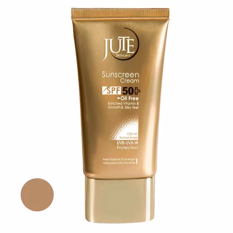 ضدآفتاب فاقد چربی بژ روشنspf50 ژوت