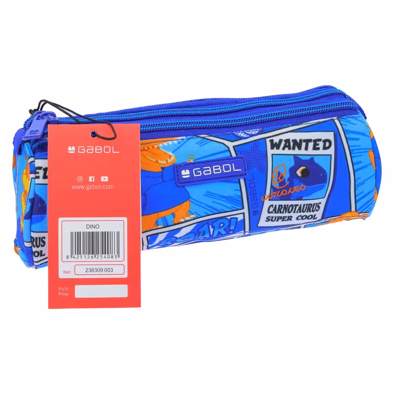 قیمت و خرید جامدادی سه زیپ مدل DINO کد 236309003 گابل GABOL