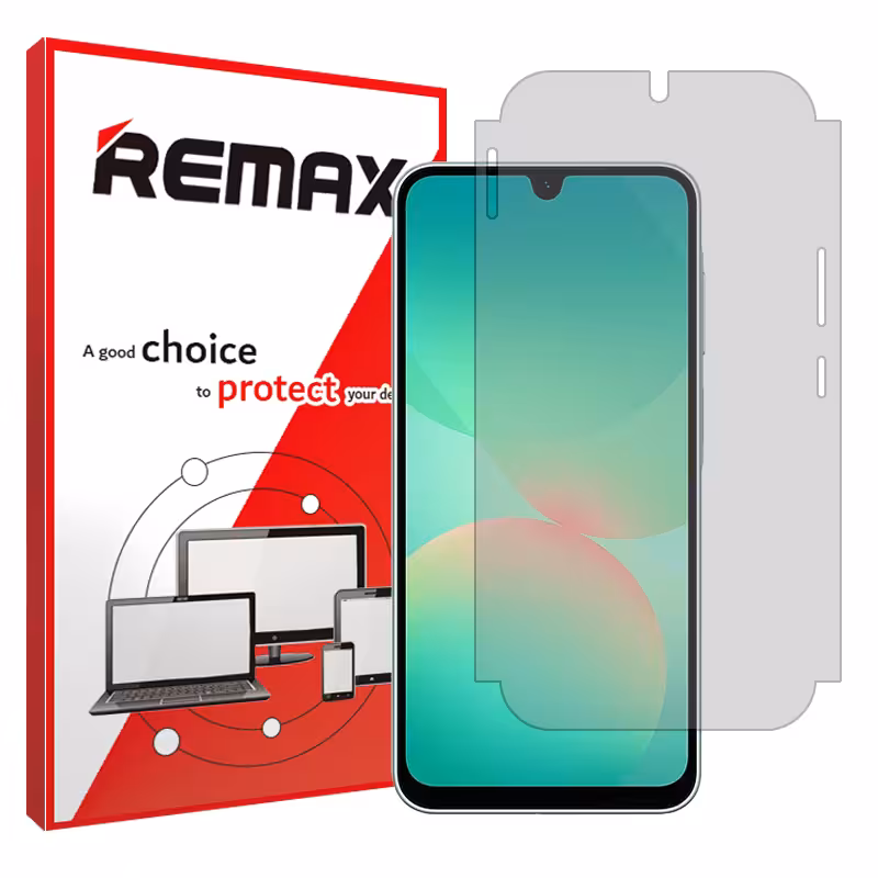 گلس سامسونگ Galaxy A26 مدل شفاف برند ریمکس کد M