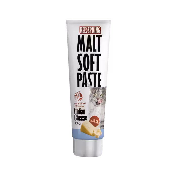خمیر مالت گربه با طعم پنیر برند Red spring رداسپرینگ 100 گرمی