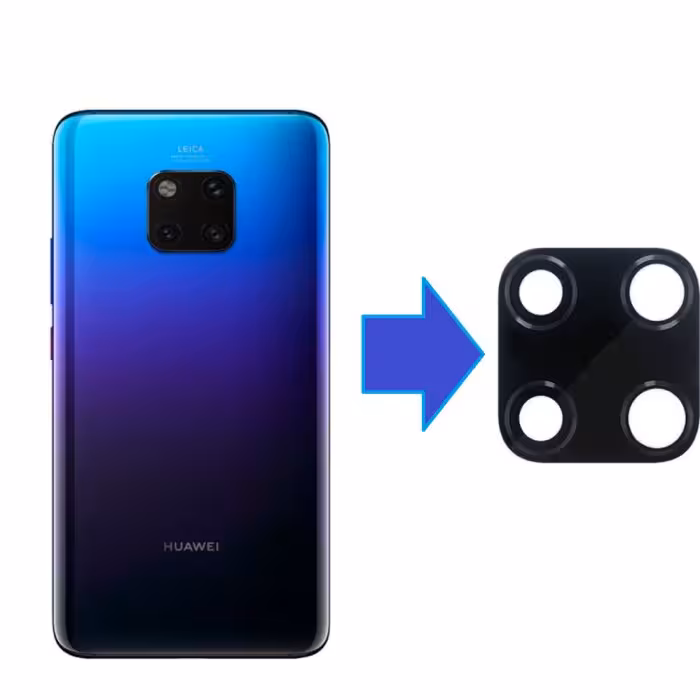 شیشه لنز دوربین هوآوی HUAWEI MATE 20