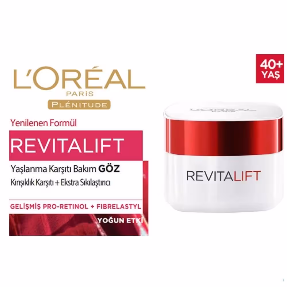 کرم دور چشم لورال LOREAL مدل REVITALIFT حجم 15 میل