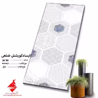 کاشی الیسا دکور 6ضلعی 90*30 صدرا سرام