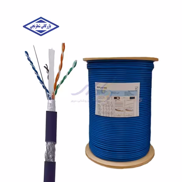 کابل شبکه لگراند CAT6 SFTP تست چنل