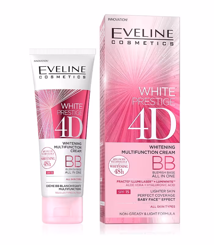 بی بی کرم چند منظوره ضد لک 4D اولاین – روشن کننده با SPF 15