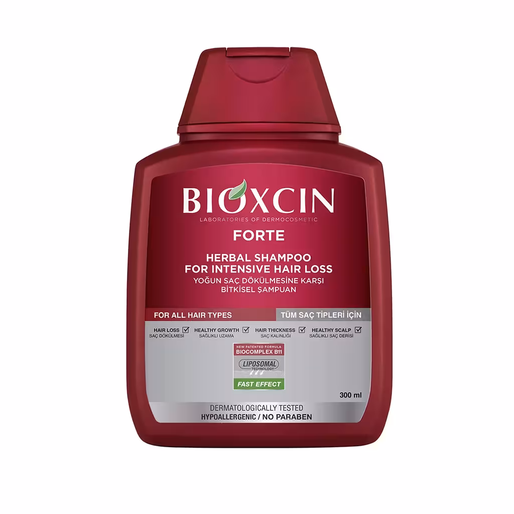 شامپو ضد ریزش بیوکسین فورت | BIOXCIN FORTE Herbal Shampoo