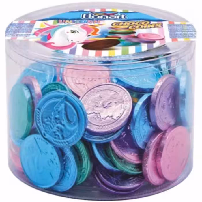 شکلات سکه ای رنگی بنارت باکس 130 عددی Bonart