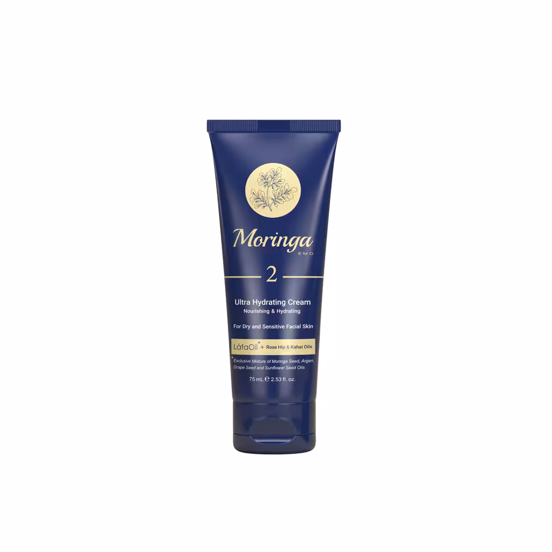 کرم آبرسان دست و صورت مورینگا شماره 2 حجم 75 میلی لیتر