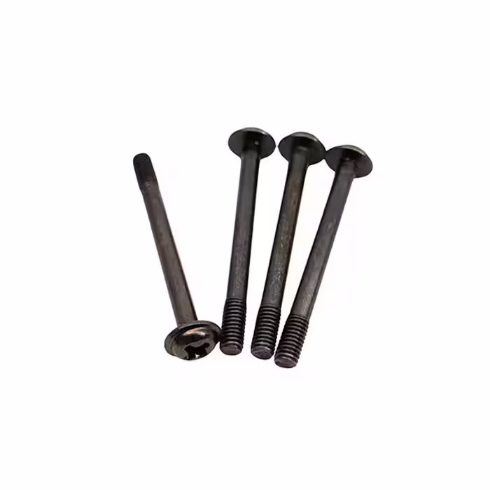 خرید و قیمت پیچ چهارسو واشردار M3*30 میلیمتر با طول رزوه 6 میلیمتر