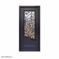 درب لوکس فرفورژه فلزی تگ لنگه کد 1100