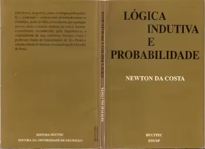 خرید و دانلود نسخه کامل کتاب Lógica Indutiva e Probabilidade