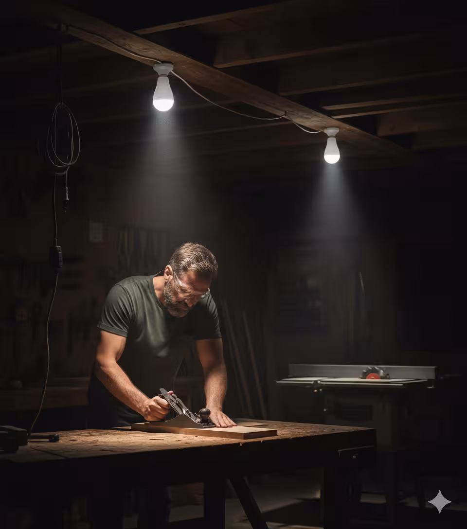 چراغ سقفی شارژی 20وات