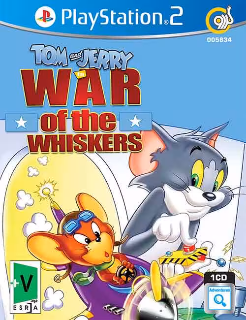 بازی Tom and Jerry War of the Whiskers برای PS2