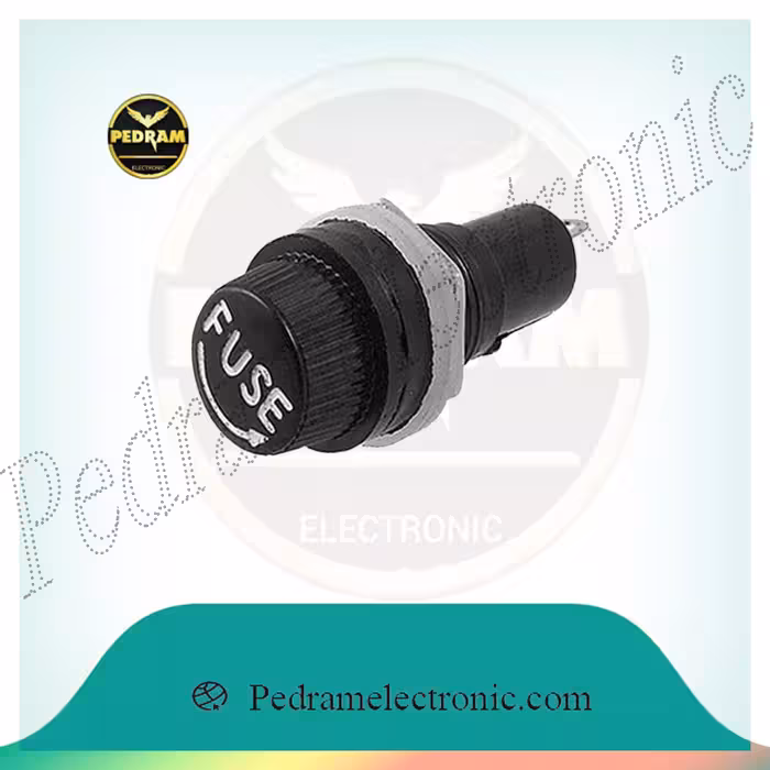 جای فیوز کوچک تایوانی 20*5 | JA FUSE SMAL HOLDER S TA 5*20