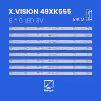 بک لایت تلویزیون ایکس ویژن  مدل 49XK555