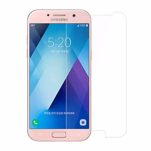 محافظ صفحه نمایش شیشه‌ای 414 گوشی موبایل سامسونگ A7 2017