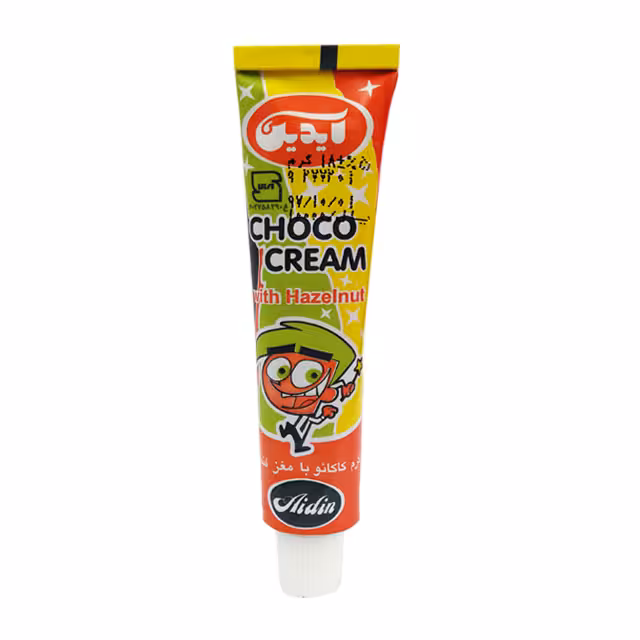 کرم کاکائو با مغز فندق آیدین 18 گرمی