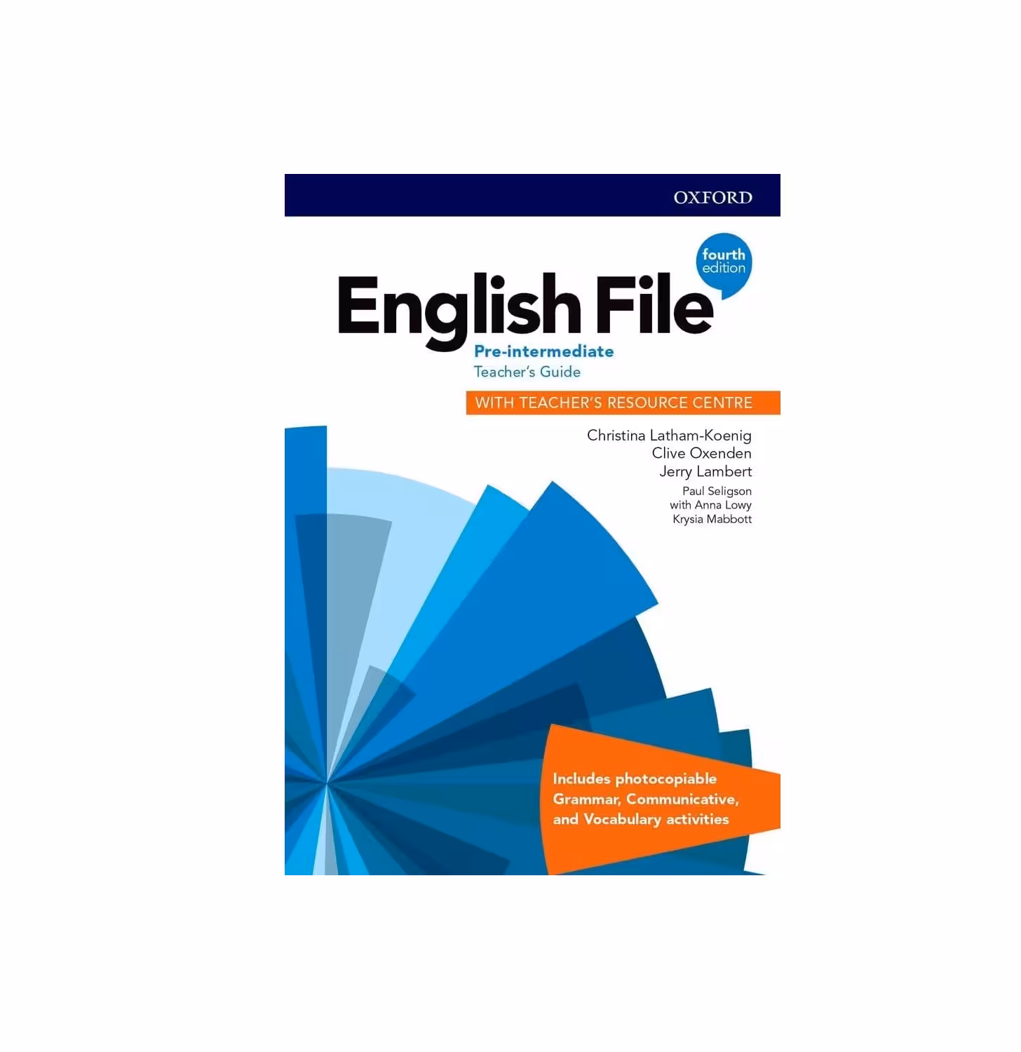کتاب معلم انگلیش فایل پری اینترمدیت ویرایش چهارم English File Pre Intermediate Fourth Edition Teacher's Book