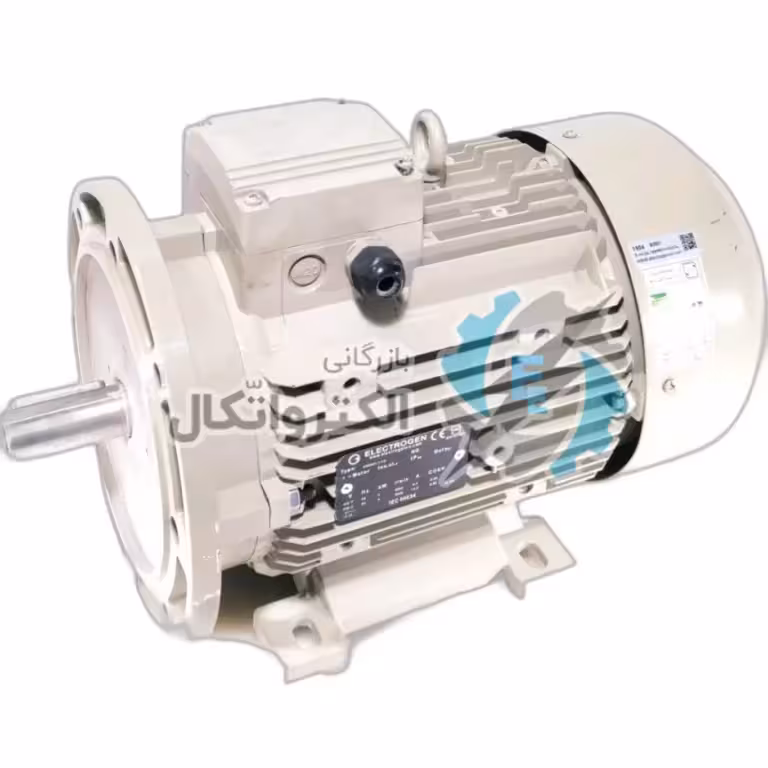 الکتروموتور 4کیلووات (5.5 اسب) 2800 دور الکتروژن فلنجدار B35