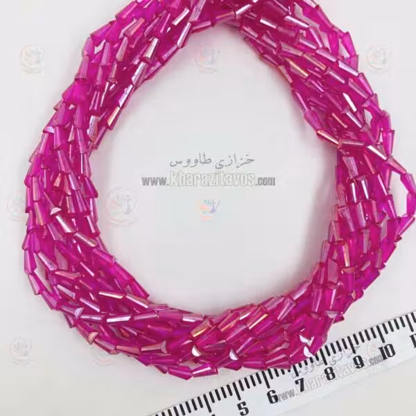 کریستال پافیلی 4 در 8 ( سرخابی هفت رنگ )