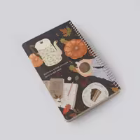 دفتر خط دار فانتزی با طرح پاییز، برند کیچ بوک (KITSCH BOOK)