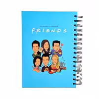 پلنر سالانه پوستر دار 100 برگ طرح فرندز کد 02