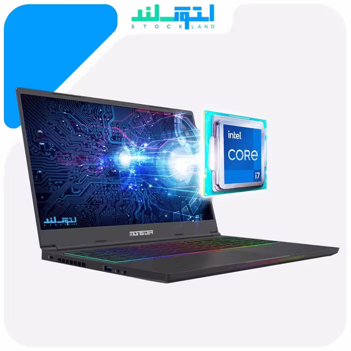 لپ تاپ آکبند Monster مدل Tulpar T5 V21.7.1
