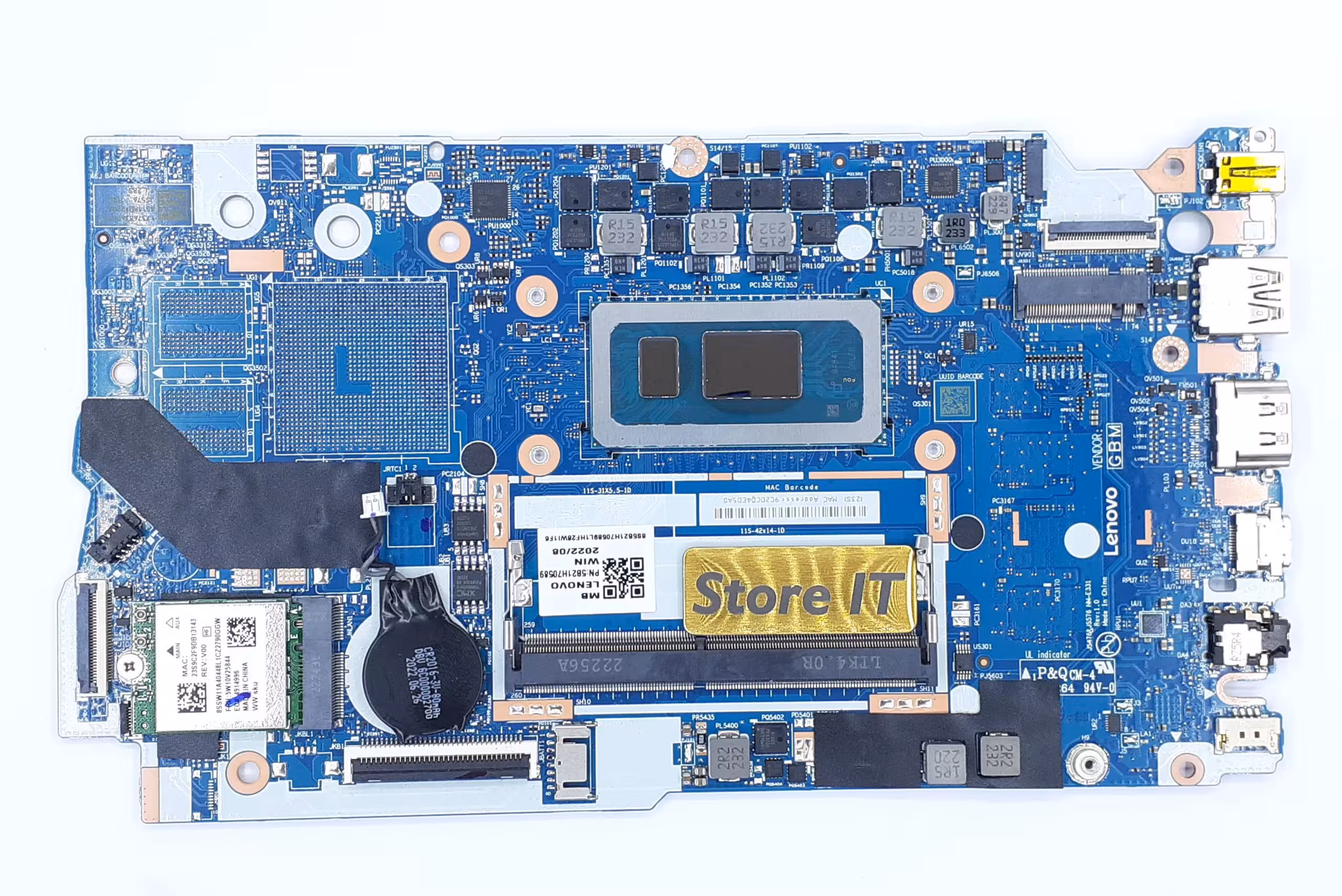 مادربرد لپ تاپ لنوو IdeaPad 1 NM-E331 I5-12 بدون گرافیک با رم 8GB - فروشگاه اینترنتی استور آی تی