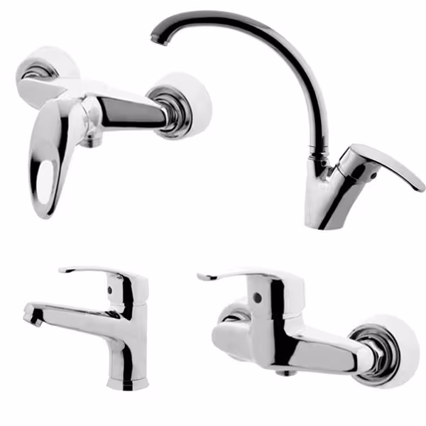 ست شیرآلات البرز روز مدل صدف