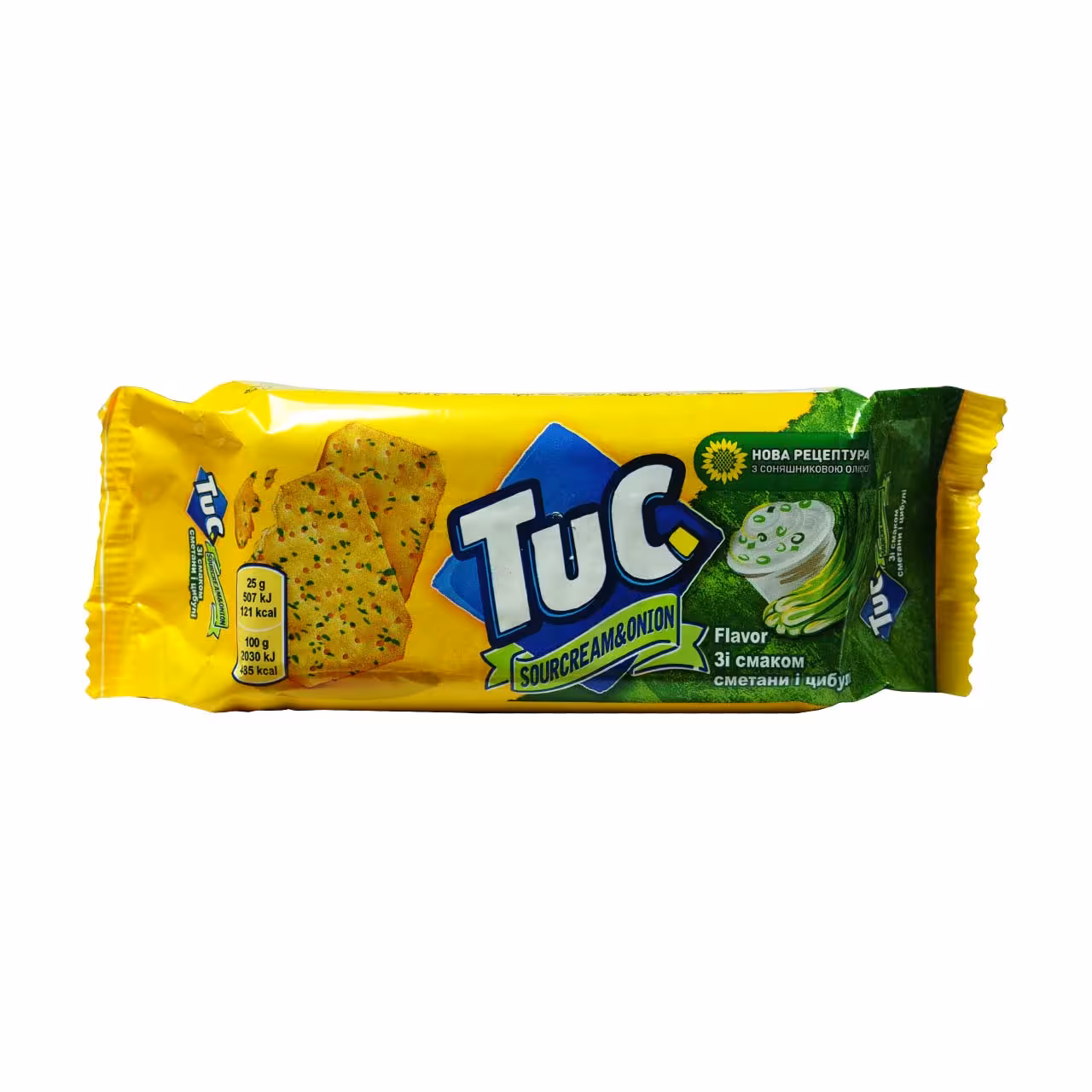 بیسکوییت کراکر خامه ترش و پیاز 100 گرم توک - Tuc