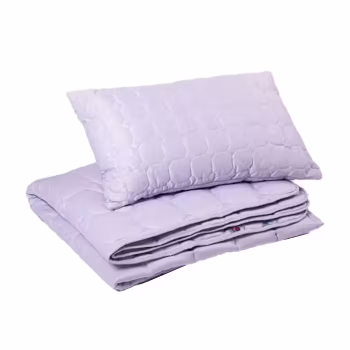 نیم ست لحاف چهارفصل رنگ یاسی - کالای خواب چیداری