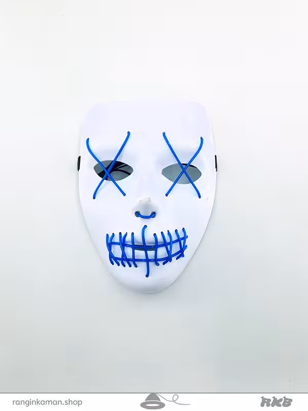 نقاب چراغ دار (LED) کد 1 آبی