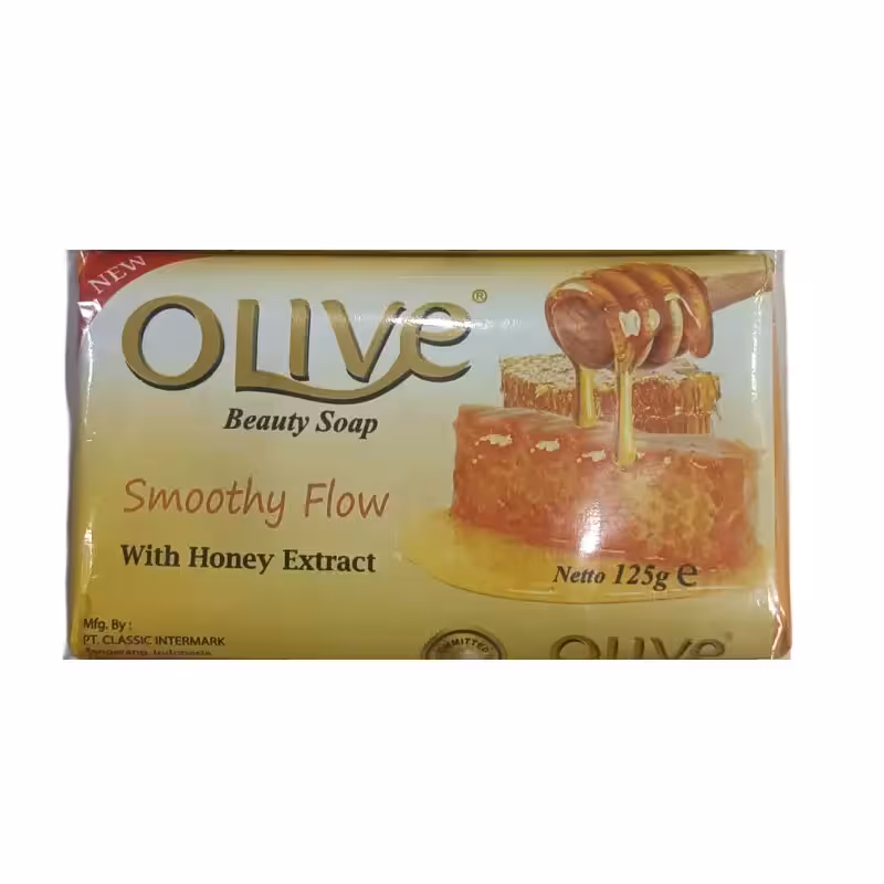 صابون  اولیف 6 عددی هر عدد 125 گرم رایحه عسل برند olive