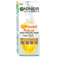 سوپر سرم ویتامین C گارنیر Garnier شفاف و درخشان  کننده پوست حجم 30 میلی