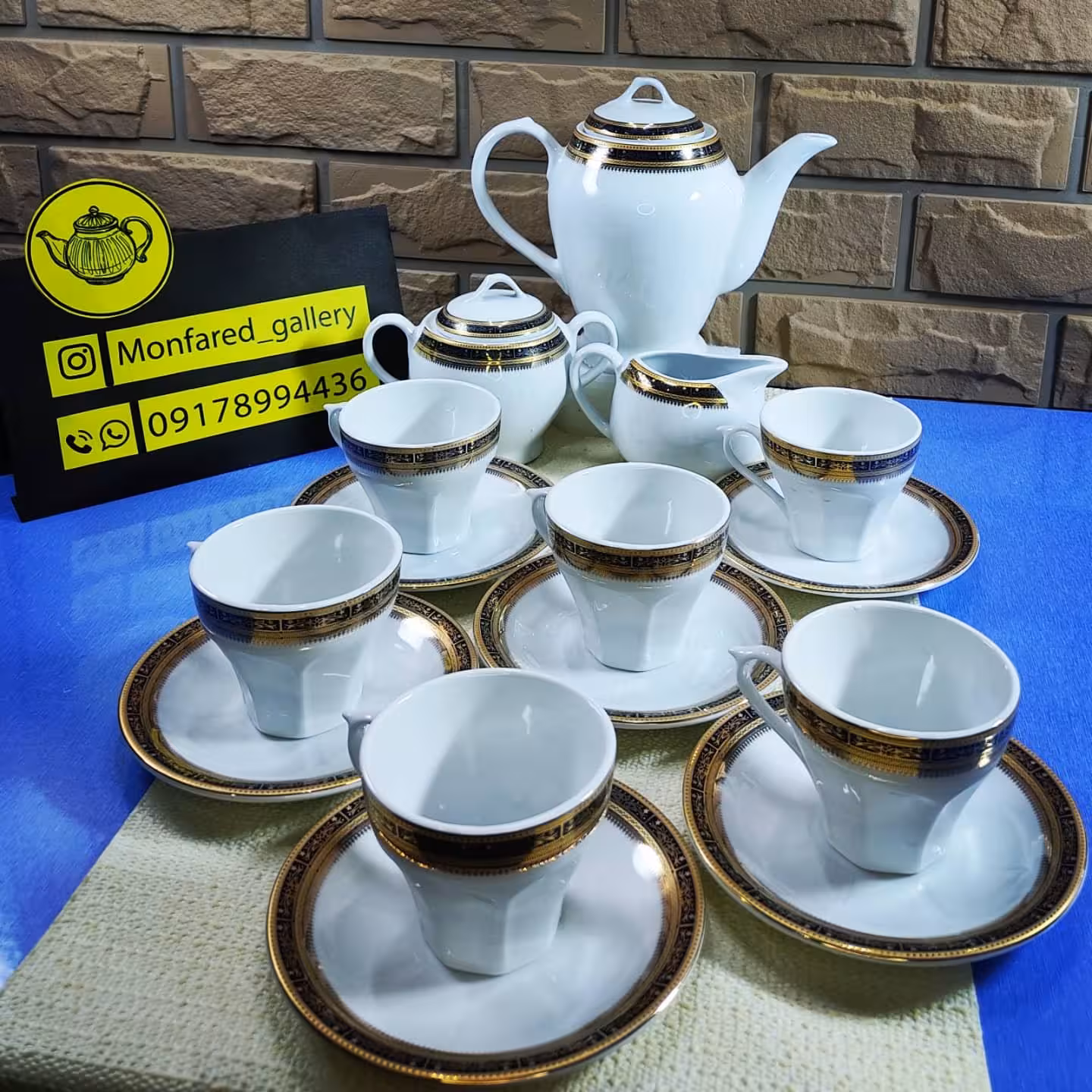 سرویس چای خوری چینی مقصود ، ضمانت سلامت کالا
 ، طرح پریسا سرمه ای
 ، 17 پارچه
