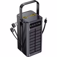 پاور بانک خورشیدی 60000 میلی‌آمپر گرین لاین مدل Green Lion Solar X