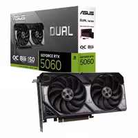 خرید کارت گرافیک ایسوس Asus Dual GeForce RTX 5060 OC Edition 8GB GDDR7 با بهترین قیمت