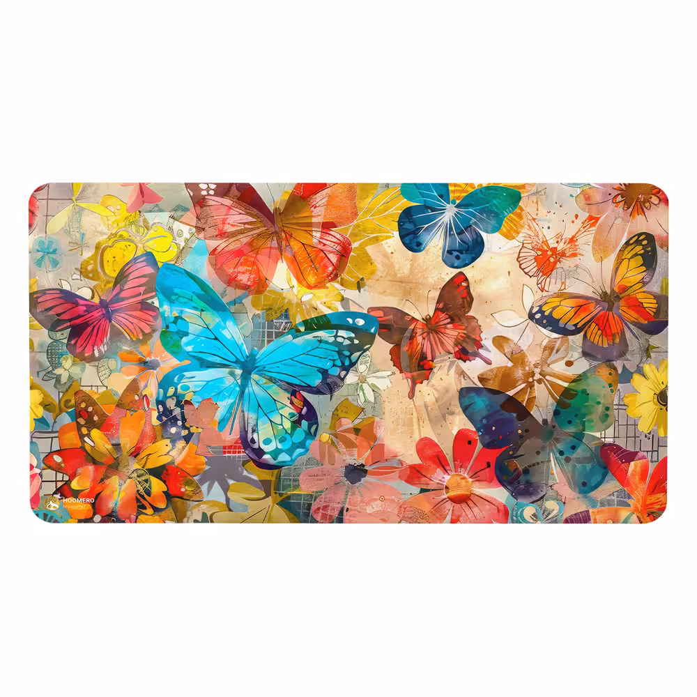 دسک پد هومرو مدل MX2424 طرح نقاشی پروانه