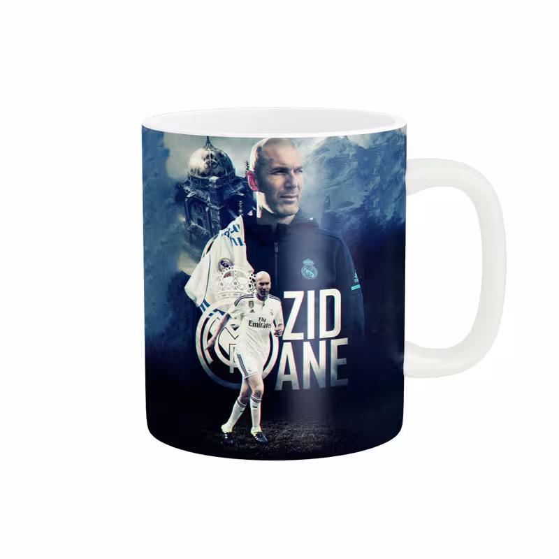 ماگ زیگورات مدل Zinedine Zidane کد 1310