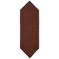 رومیزی رانر ترمه نفیس ابریشم کد TRRA149 آستر زرشکی