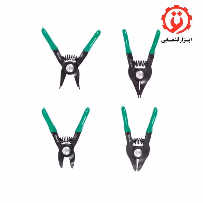 مجموعه 4 عددی انبر خاربازکن و جمع کن تاپ تول GAAR0403