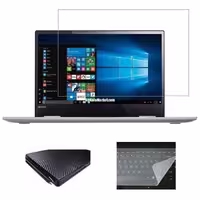 محافظ صفحه نمایش و پشت لپ تاپ مدل AX-301 مناسب برای لپ‌ تاپ 14 اینچ به همراه محافظ کیبورد