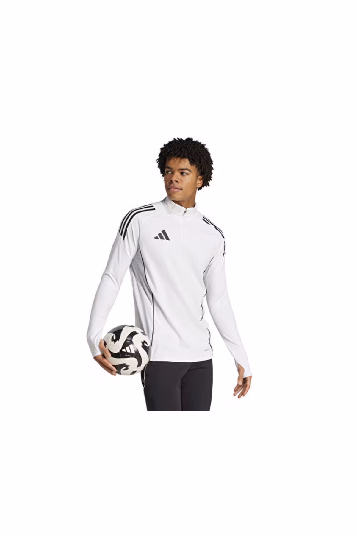 مردانه TR TOP آستین بلند T SHIRT رنگ adidas