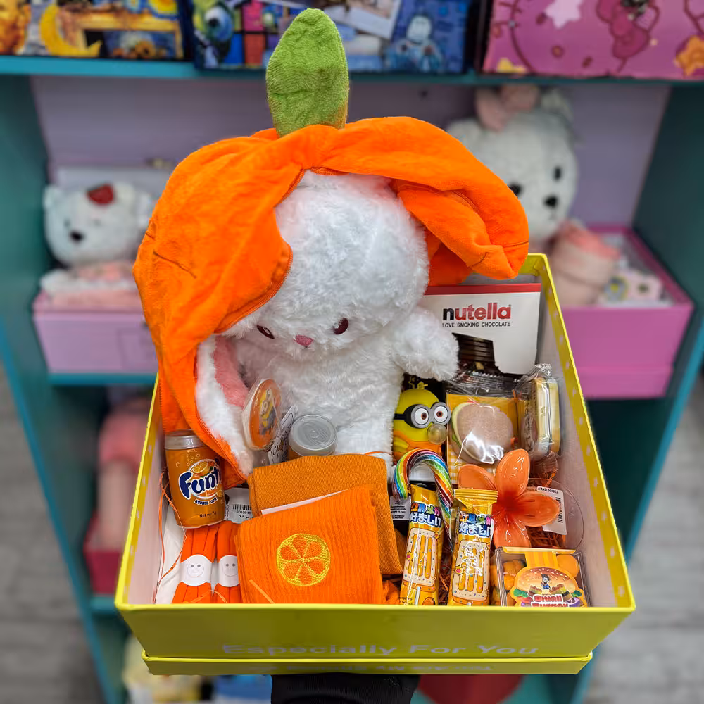 باکس هدیه نارنجی