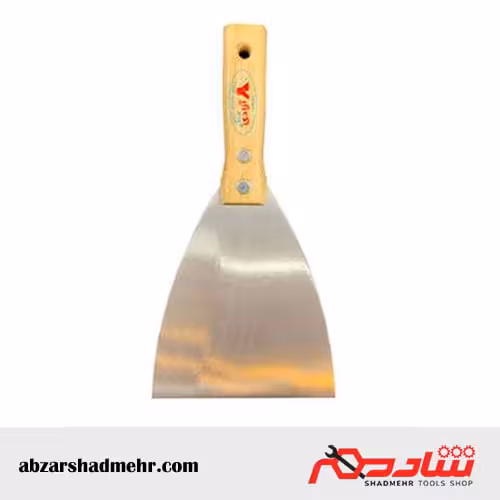 کاردک 10 سانتی دسته چوبی