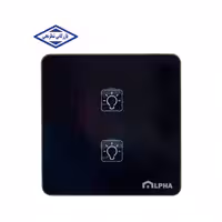 کلید لمسی دو پل مدل Edge آلفا