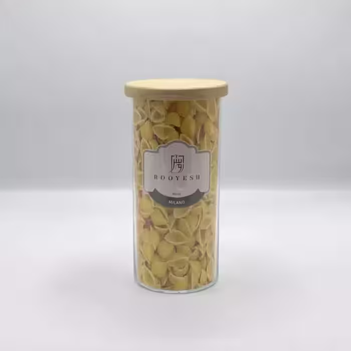 بانکه حبوبات درب چوبی رویش ارتفاع 21